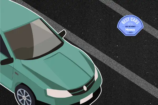 Illustration of a car for Money's Best Cars of 2025