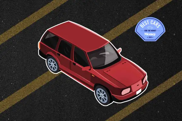 Illustration of a car for Money's Best Cars of 2025